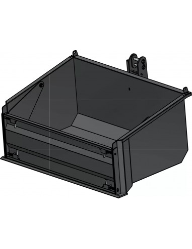Heckanbaukiste – 3 Punkt KAT I/II inkl. Schürfleiste HB 500